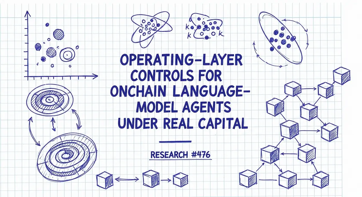 בקרות שכבת ההפעלה עבור סוכני מודלי שפה onchain תחת הון אמיתי